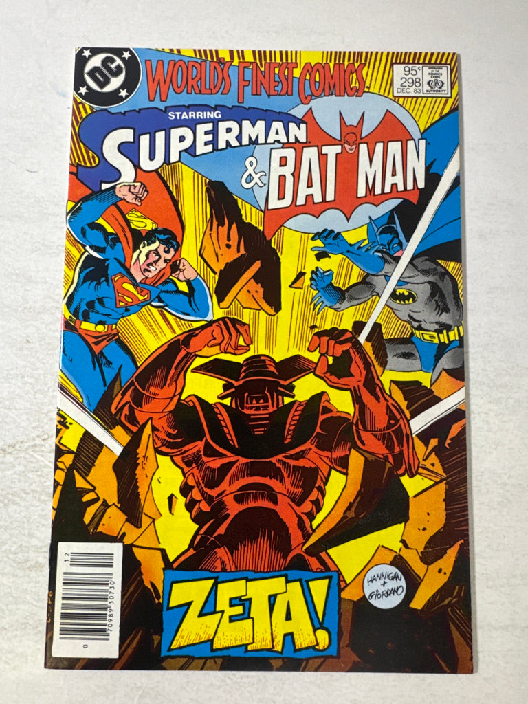 WORLD'S FINEST COMICS #298 NM- CANADIAN PRICE VARIANT