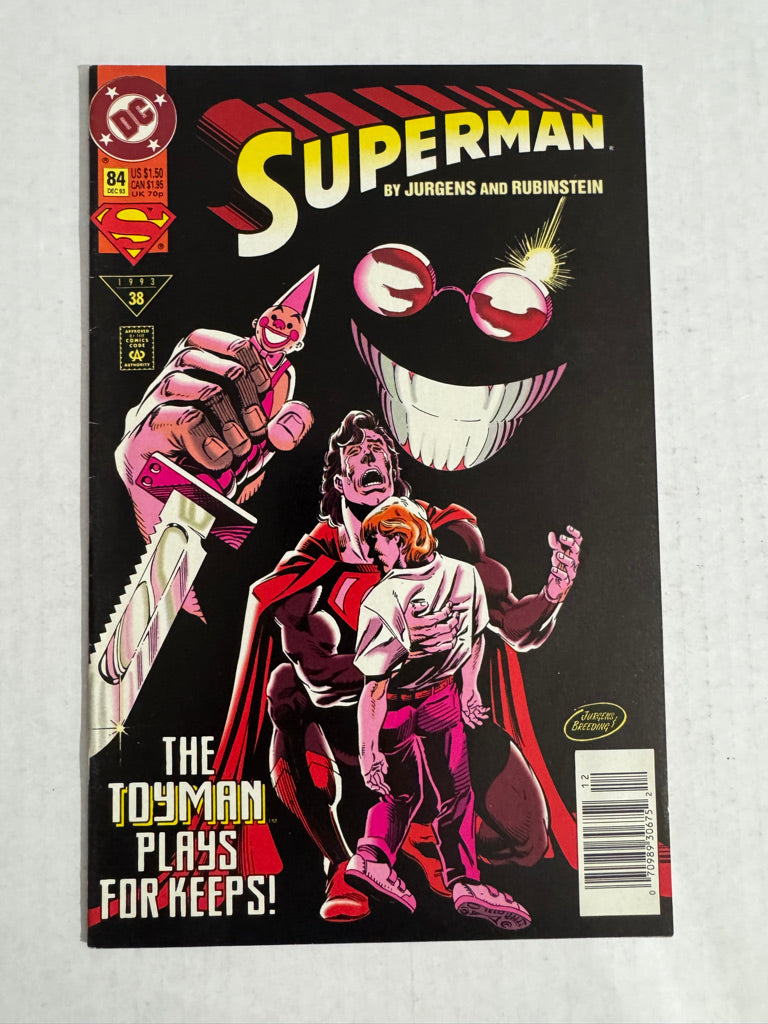SUPERMAN #84 Vol 2 VF NEWSSTAND