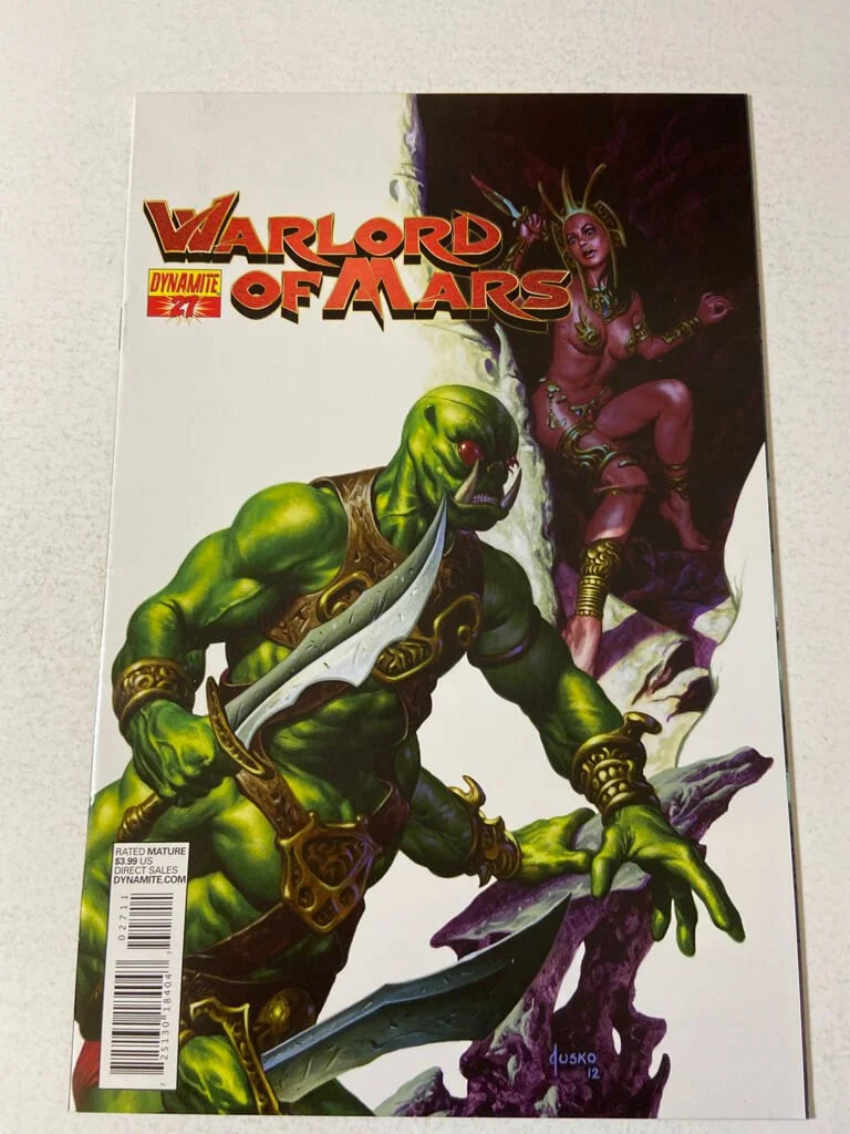 WARLORD OF MARS #27 VF/NM Joe Jusko Cover (Dynamite)