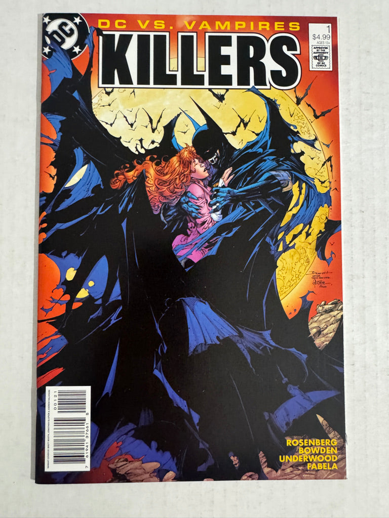DC VS VAMPIRES Killers #1 NM Brett Booth Batman #423 Homage Variant
