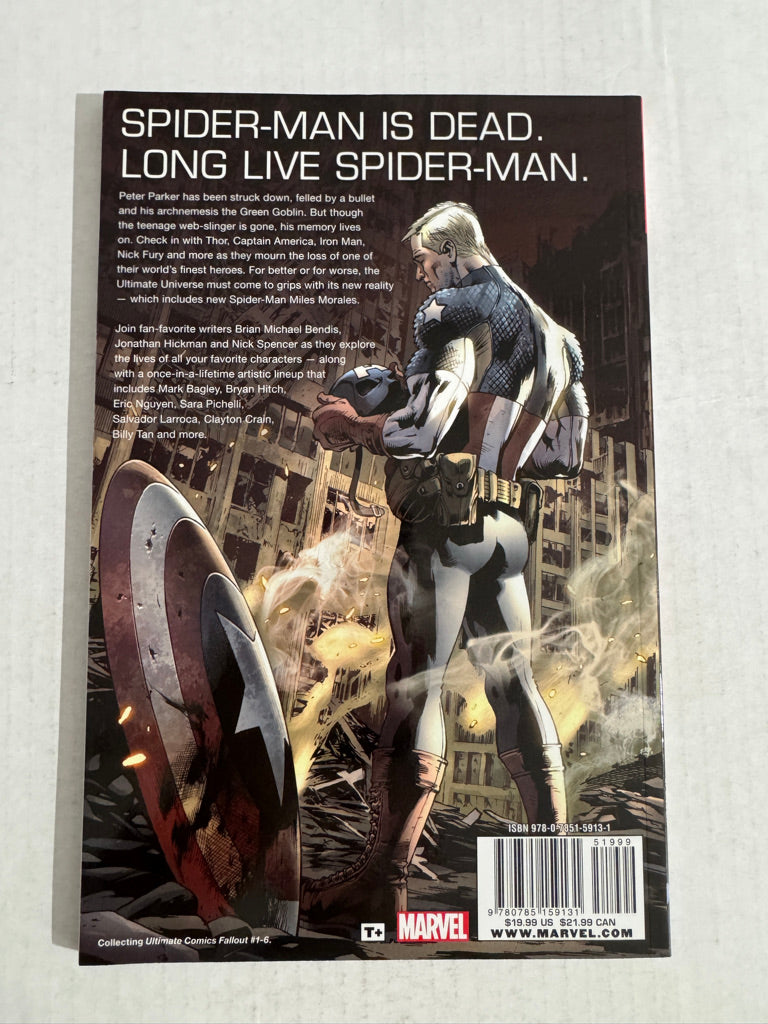 ULTIMATE SPIDER-MAN Death of Spider-Man Fallout TPB OOP