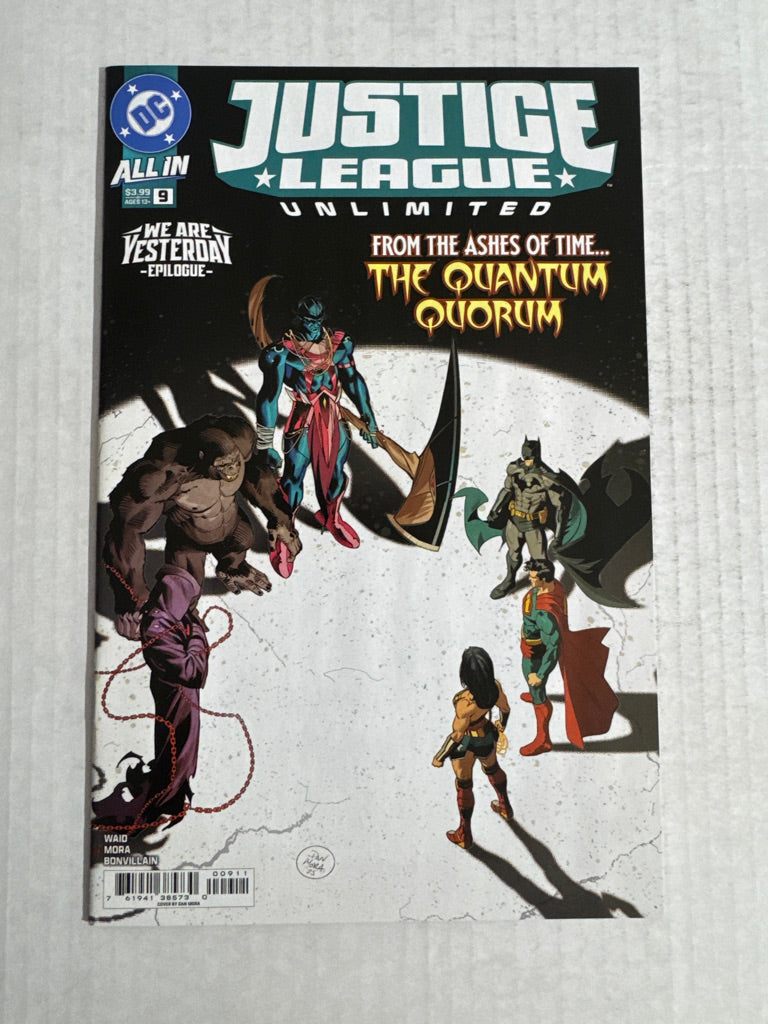 JUSTICE LEAGUE UNLIMITED #9 NM Dan Mora Cover
