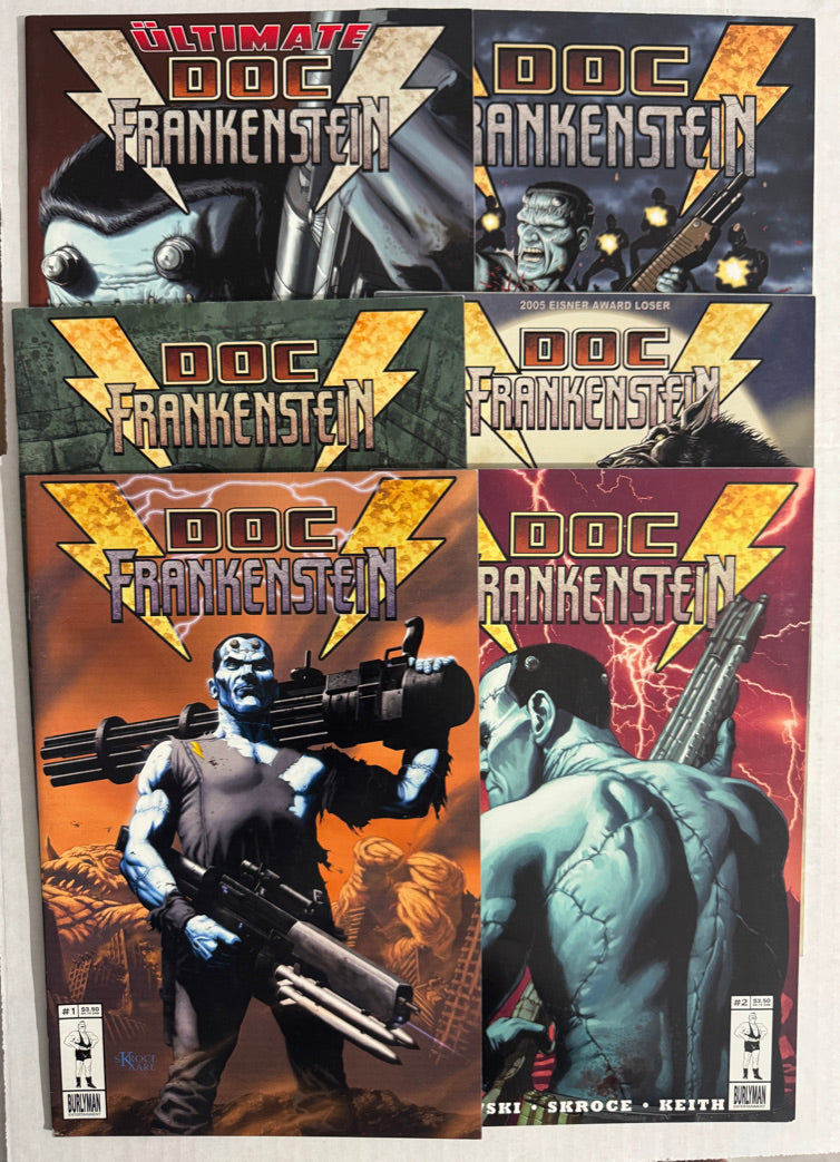 DOC FRANKENSTEIN #1-6 VF SET