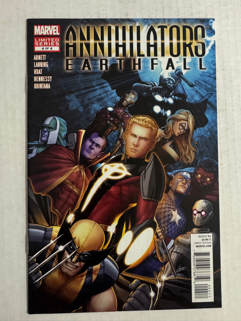 ANNIHILATORS Earthfall #4 Jonathan Tyler Christopher Cover