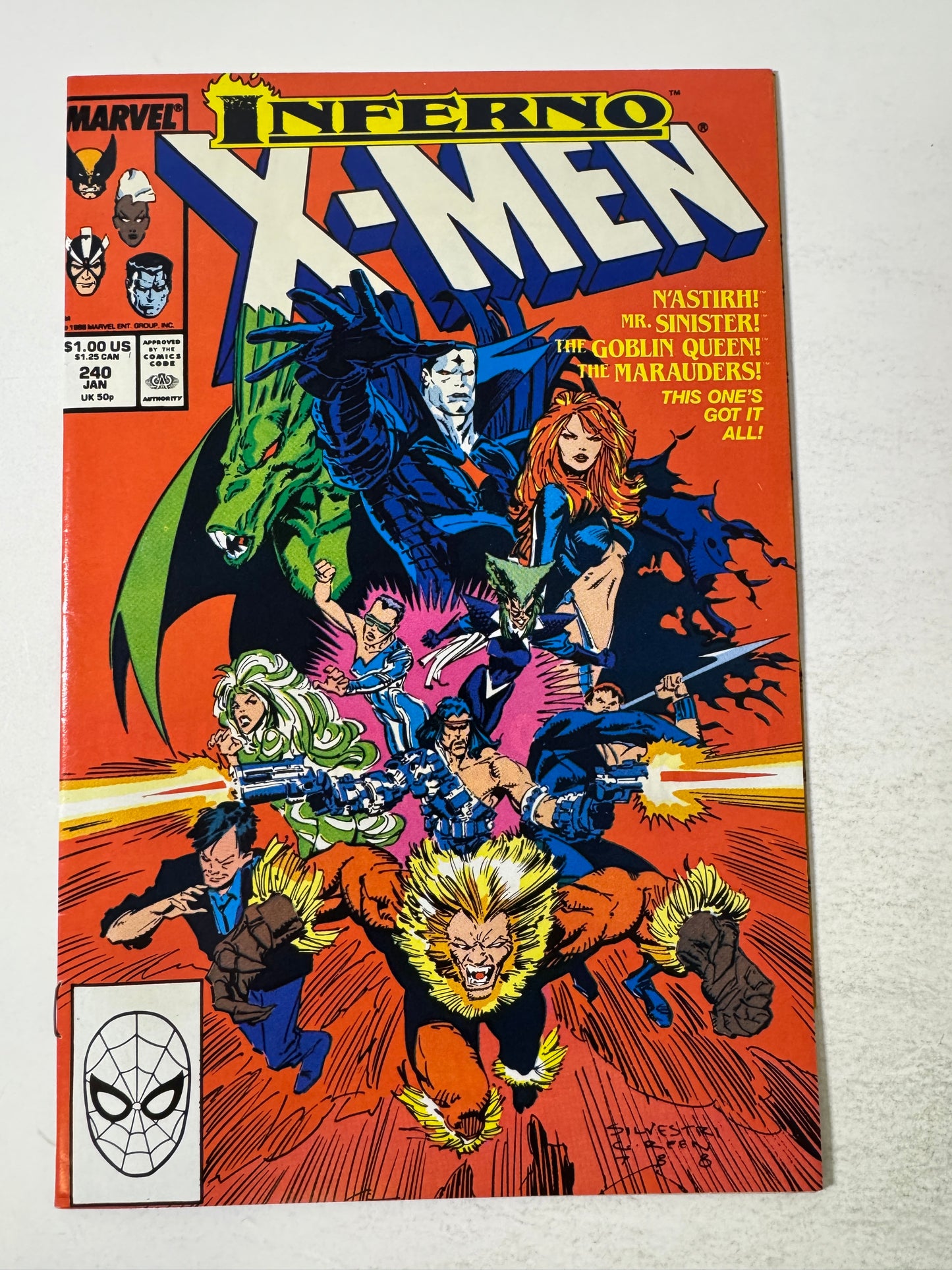 UNCANNY X-MEN #240 VF/NM