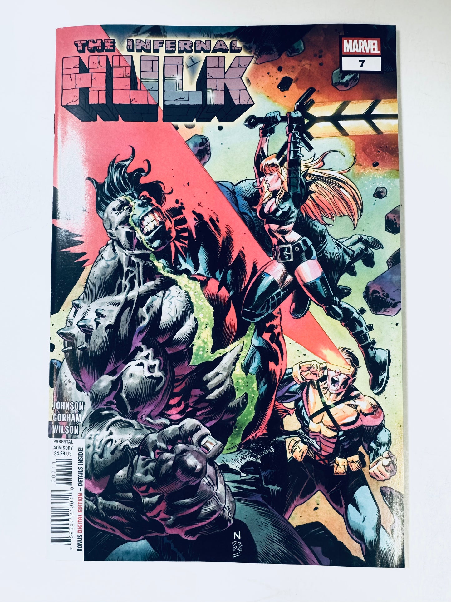 THE INFERNAL HULK #7 NM