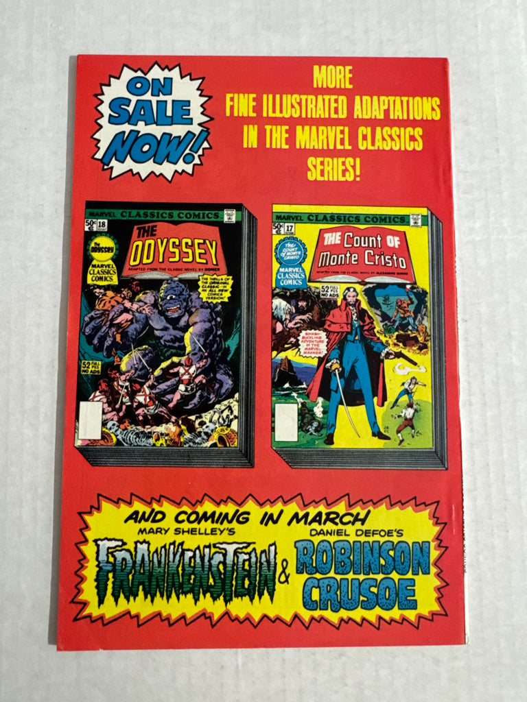 MARVEL CLASSICS COMICS The Count of Monte Cristo #17
