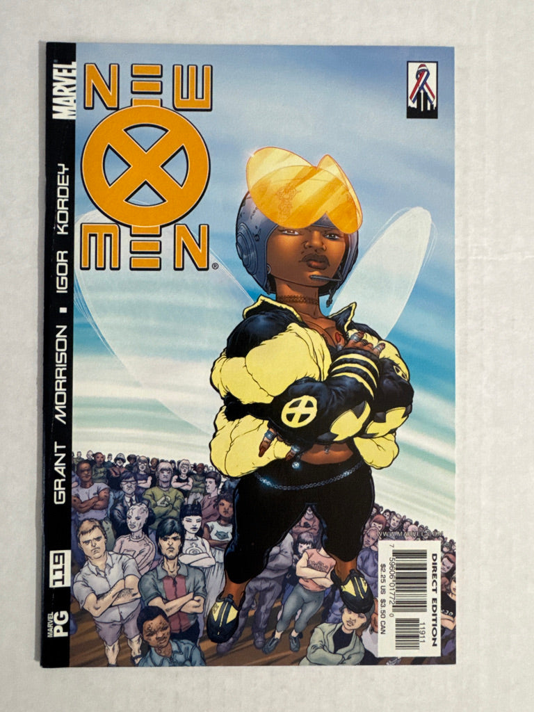 NEW X-MEN #119 Frank Quitely Cover