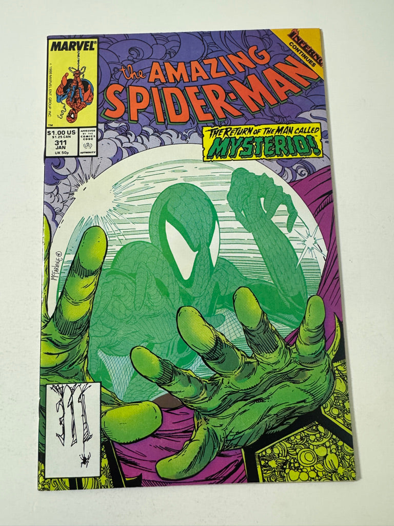 AMAZING SPIDER-MAN #311 NM Todd McFarlane Cover