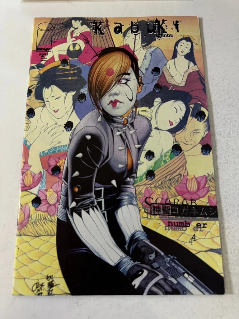 KABUKI AGENTS Scarab #4 VF/NM