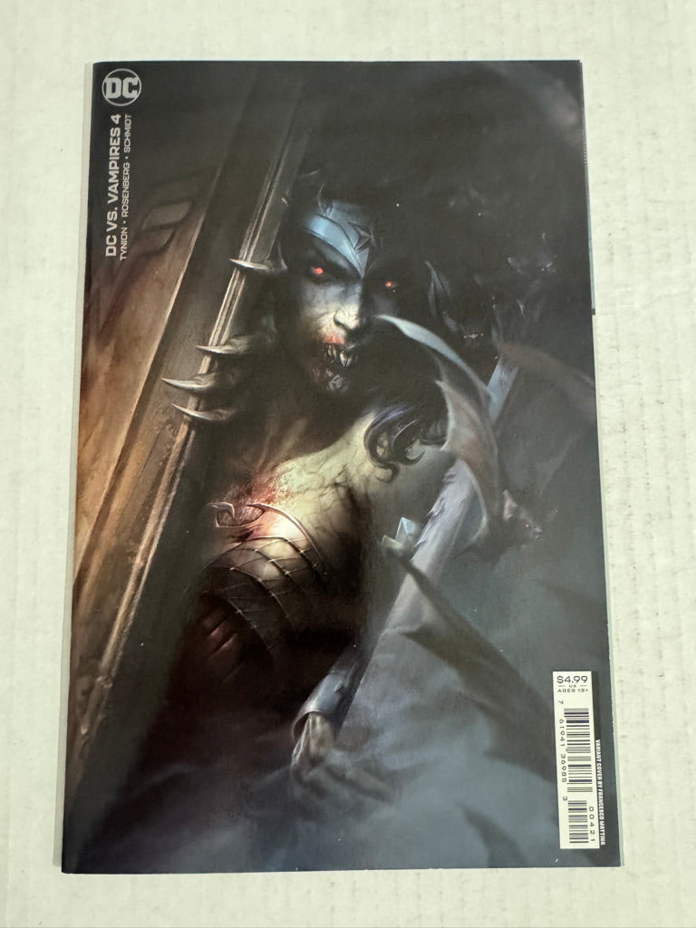 DC VS VAMPIRES #4 NM Francesco Mattina Variant