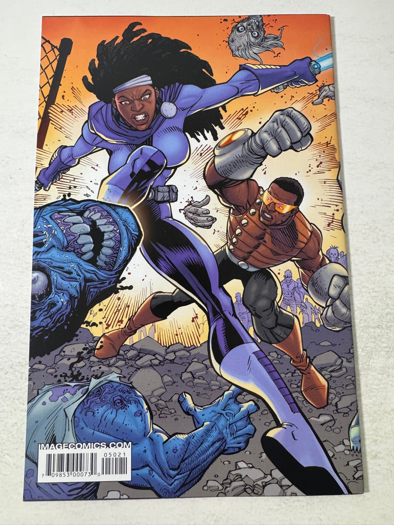 THE WALKING DEAD #50 NM 1:10 Erik Larsen Variant