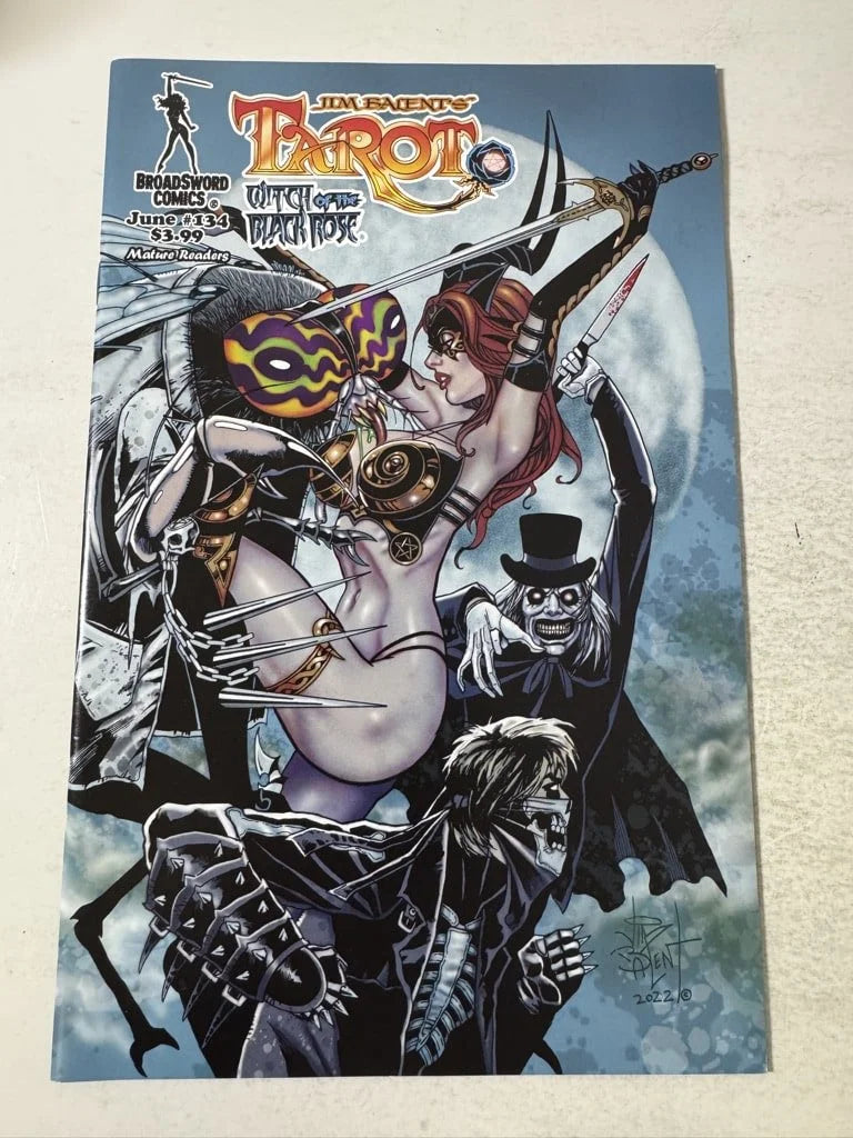 JIM BALENT'S TAROT Witch of The Black Rose #134