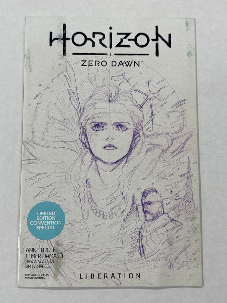HORIZON ZERO DAWN Liberation #1 FN Peach Momoko Sketch Variant LTD To 1000