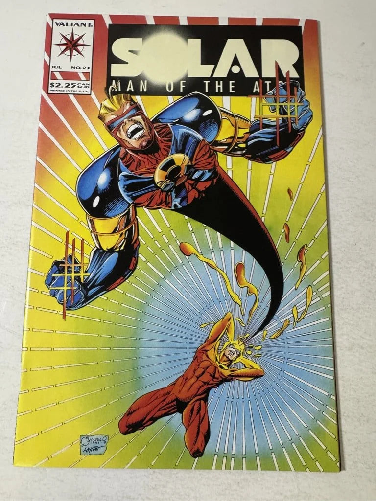 SOLAR MAN OF THE ATOM #23 NM Joe Quesada Cover