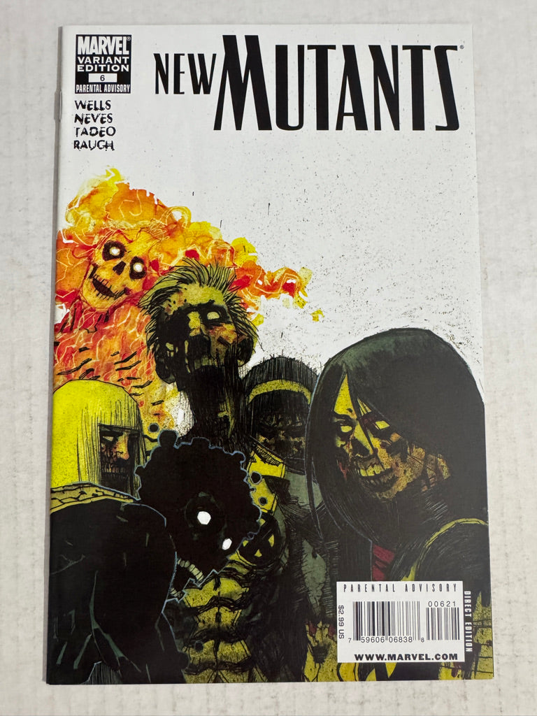 NEW MUTANTS #5 Vol 3 NM 1:10 Marvel Zombies Variant