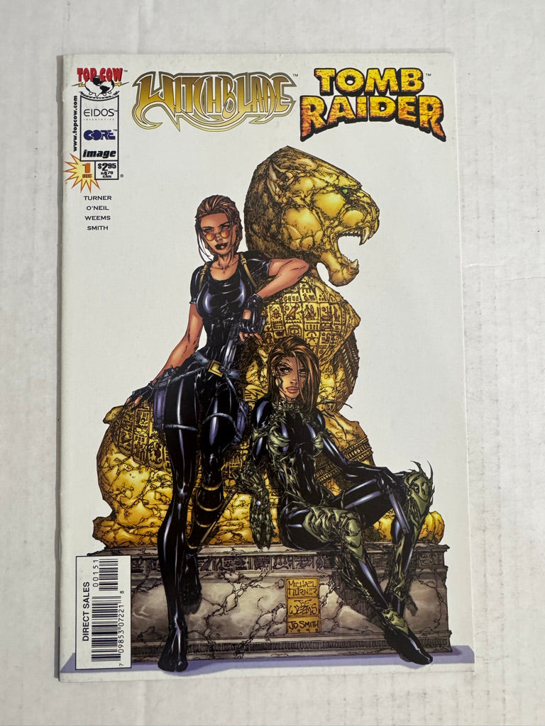 WITCHBLADE TOMB RAIDER #1 VF Michael Turner Variant
