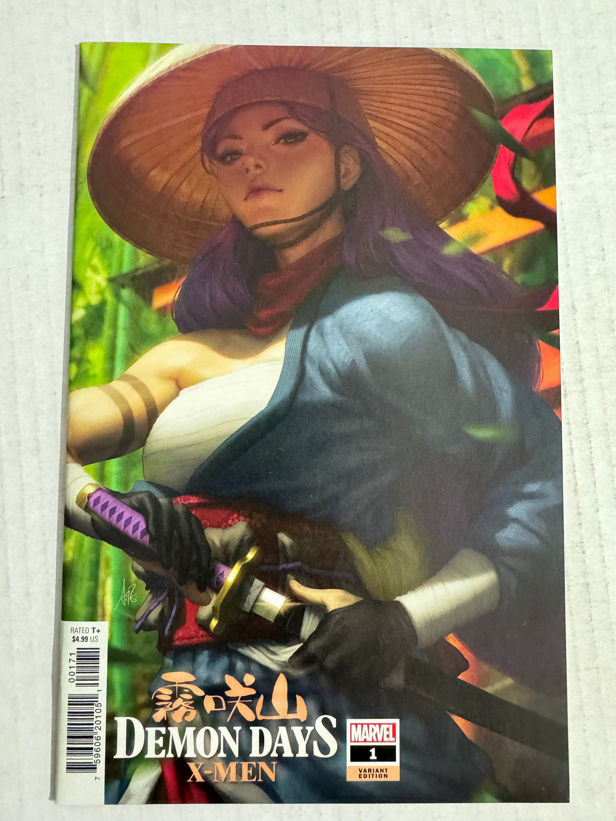DEMON DAYS X-MEN #1 NM Artgerm Variant