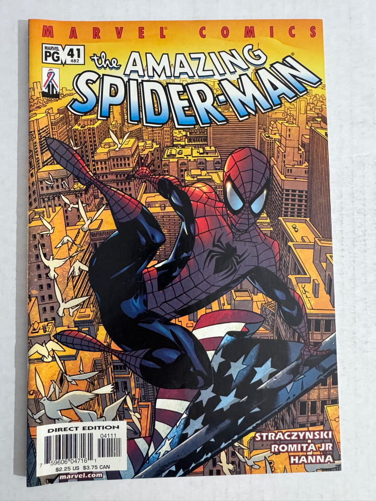 AMAZING SPIDER-MAN #41 Vol 2 NM- Jason Pearson Cover