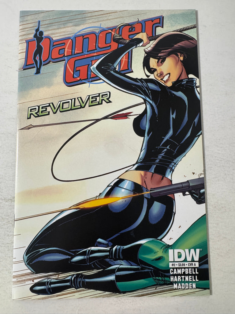 DANGER GIRL REVOLVER #2 NM J Scott Campbell Cover
