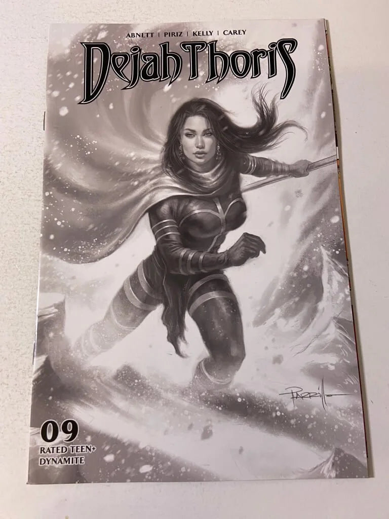 DEJAH THORIS #9 VF+ 1:50 B/W Lucio Parrillo Variant