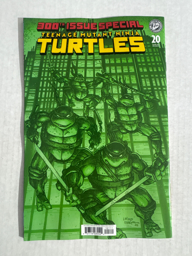 TEENAGE MUTANT NINJA TURTLES #20 Vol 2 #300 NM Virgin Kevin Eastman Variant Blind Bag Exclusive