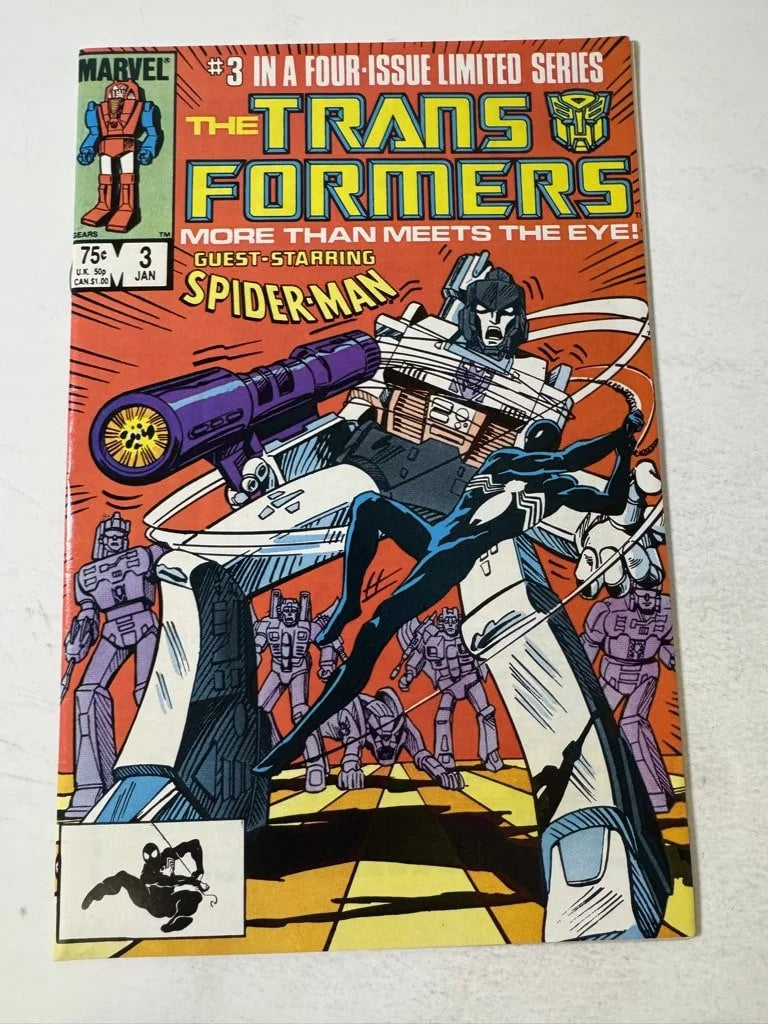 TRANSFORMERS #3 VF/NM 3rd Print