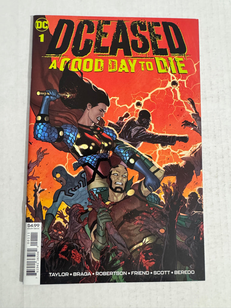 DCEASED A Good Day To Die #1 NM Ryan Sook Cover