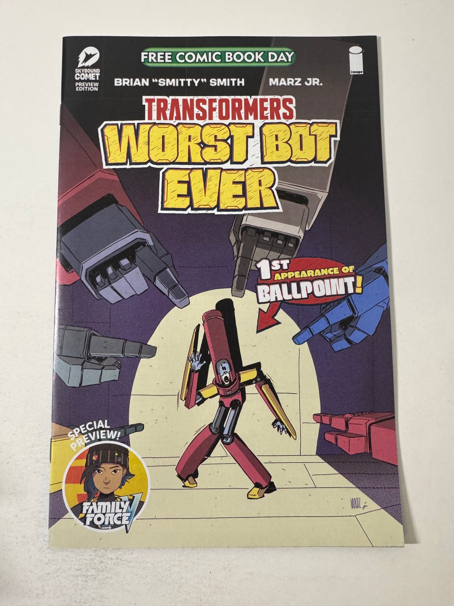 TRANSFORMERS WOST BOT EVER NM FCBD