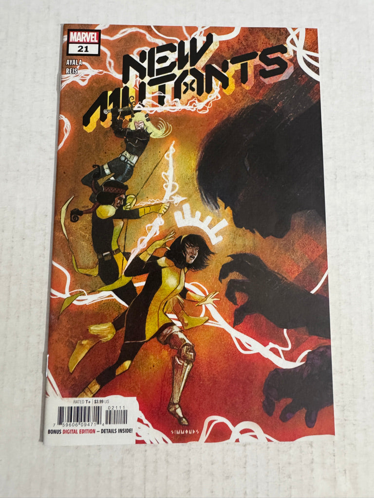 NEW MUTANTS #21 Vol 4 NM Martin Simmonds Cover