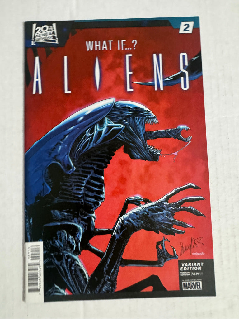 WHAT IF ALIENS #2 NM 1:25 Salvador Larroca Variant