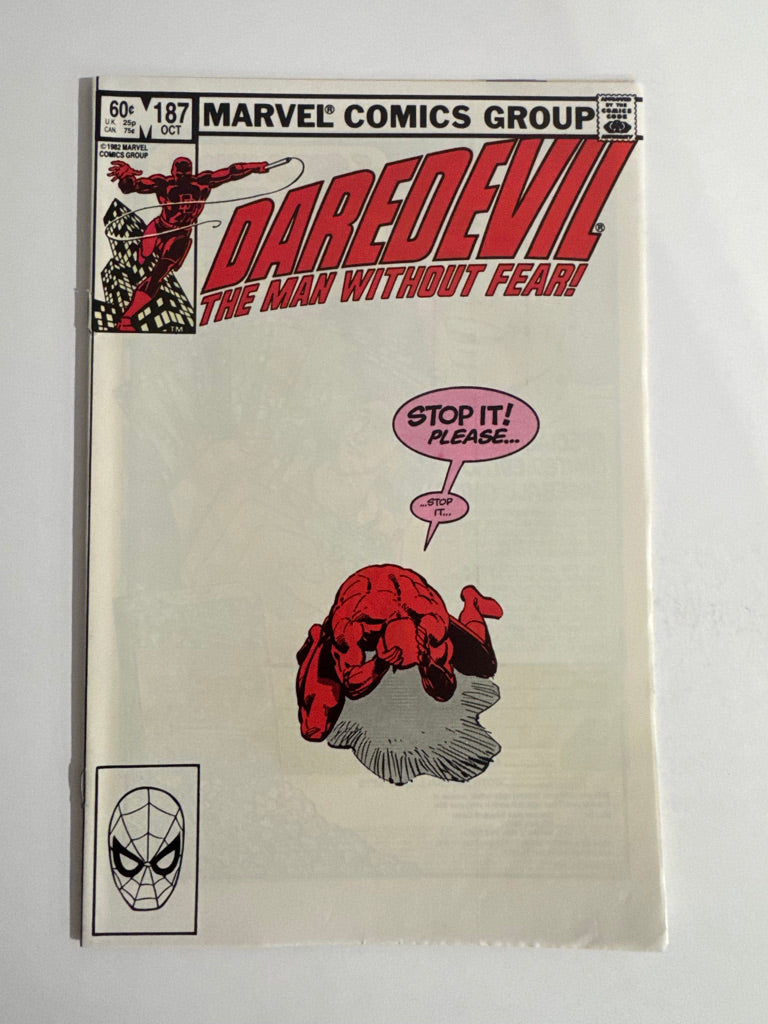 DAREDEVIL #187 FN/VF Frank Miller Cover