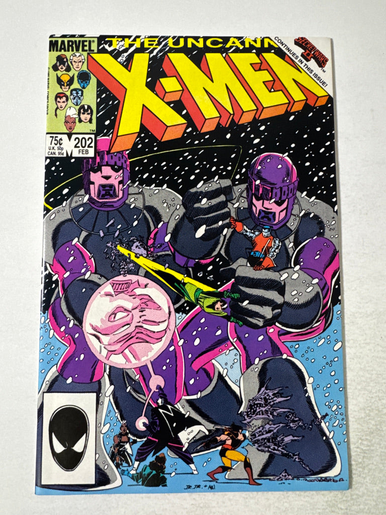 UNCANNY X-MEN #202 NM