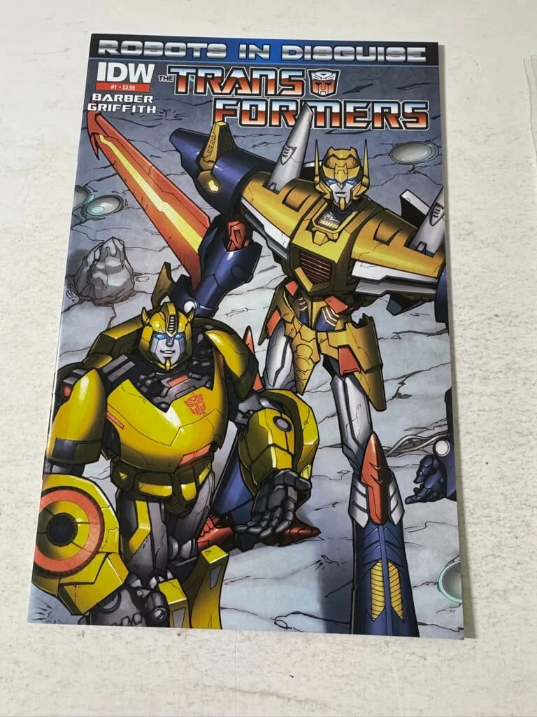 TRANSFORMERS Robots In Disguise #1 NM- 2nd Print Variant