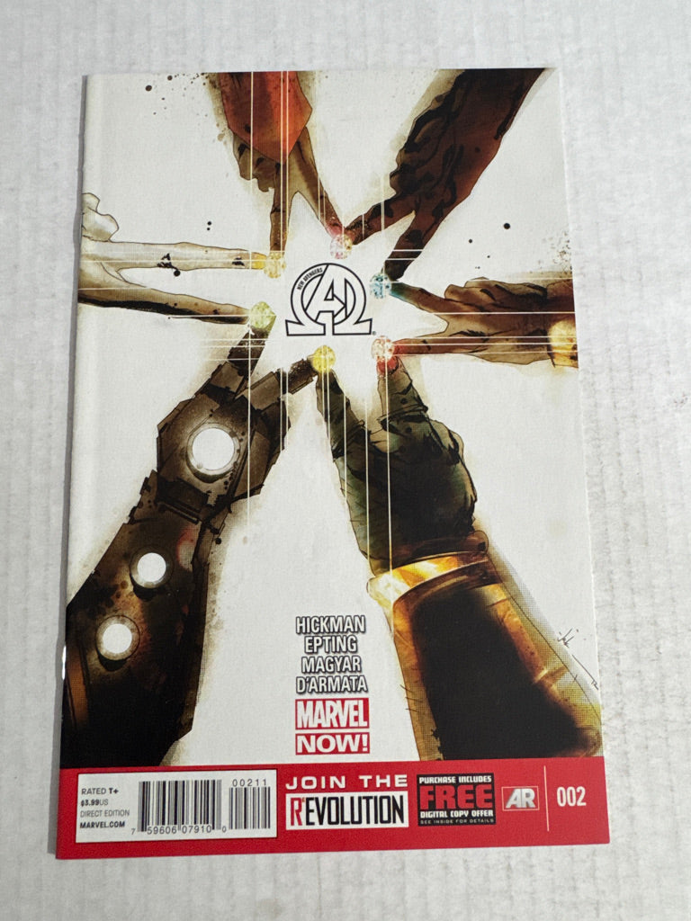 NEW AVENGERS #2 Vol 3 NM Jock Cover