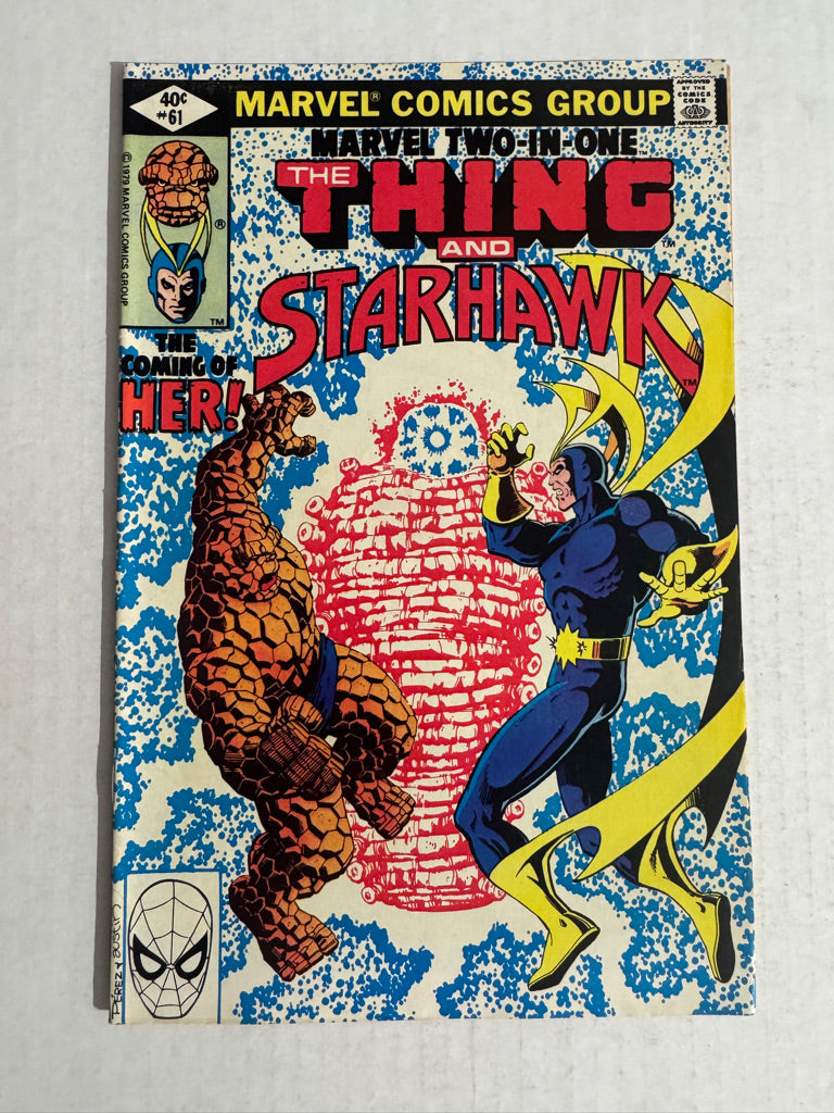 MARVEL TWO-IN-ONE #61 George Perez Cover 1ST APPEARANCE