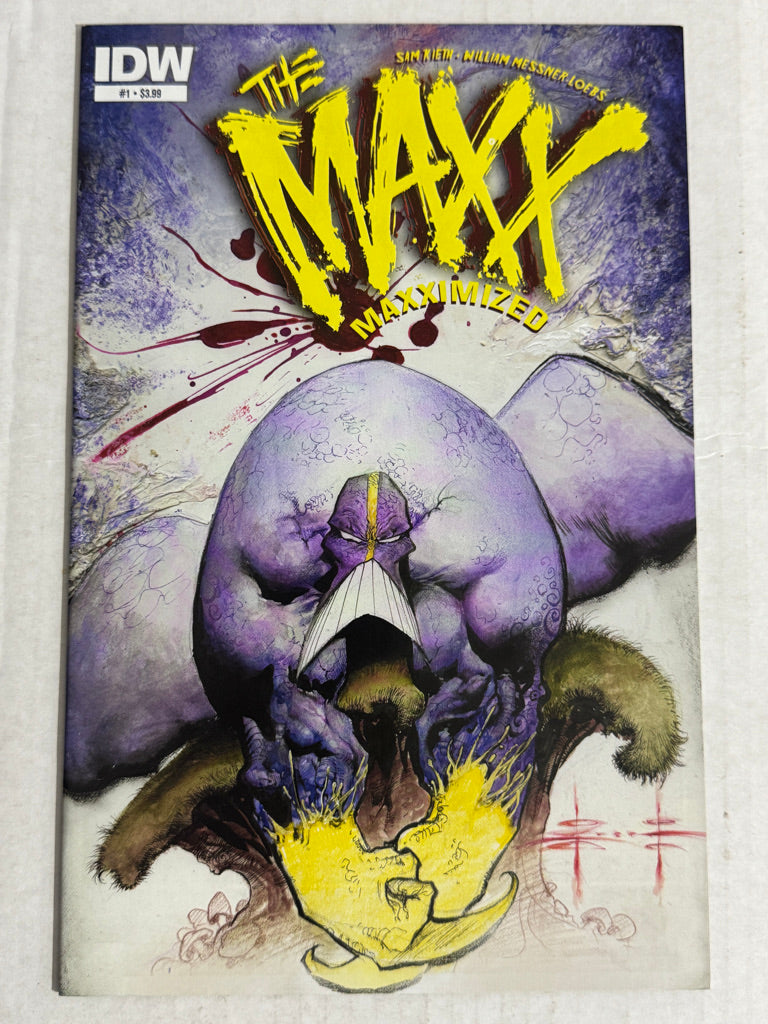 THE MAXX MAXXIMIZED #1 NM Sam Kieth Cover