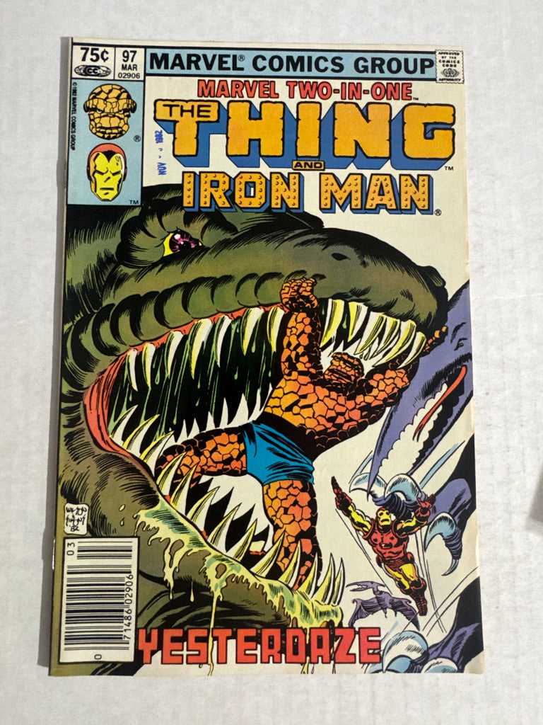 MARVEL TWO-IN-ONE #97 VF CANADIAN PRICE VARIANT
