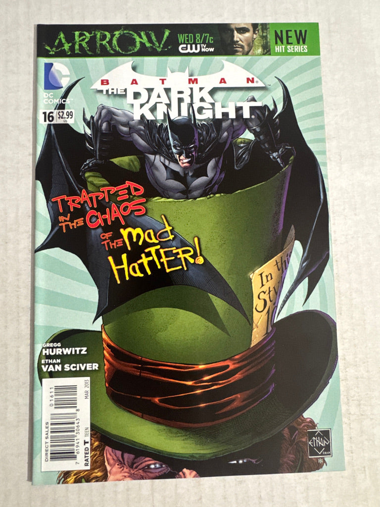 BATMAN THE DARK KNIGHT #16 Vol 2 NM Ethan Van Sciver Cover
