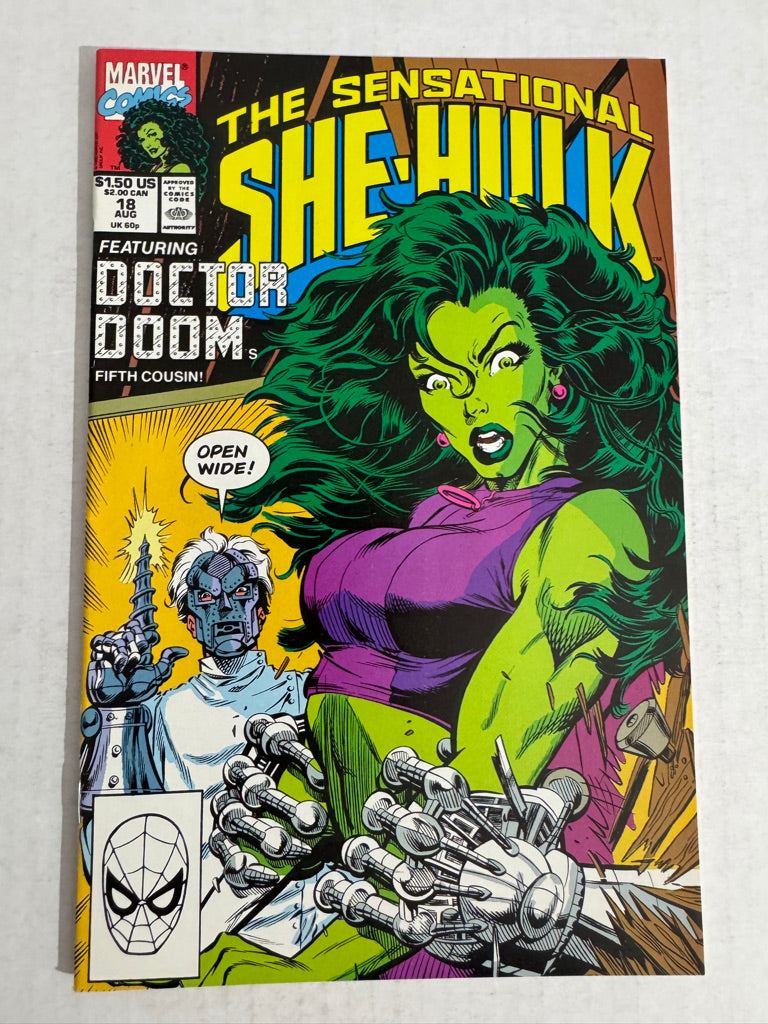 SENSATIONAL SHE-HULK #18 NM- Dale Keown Cover 1ST APPEARANCE