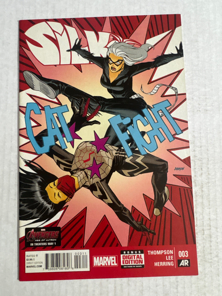 SILK #4 NM- Dave Johnson Cover