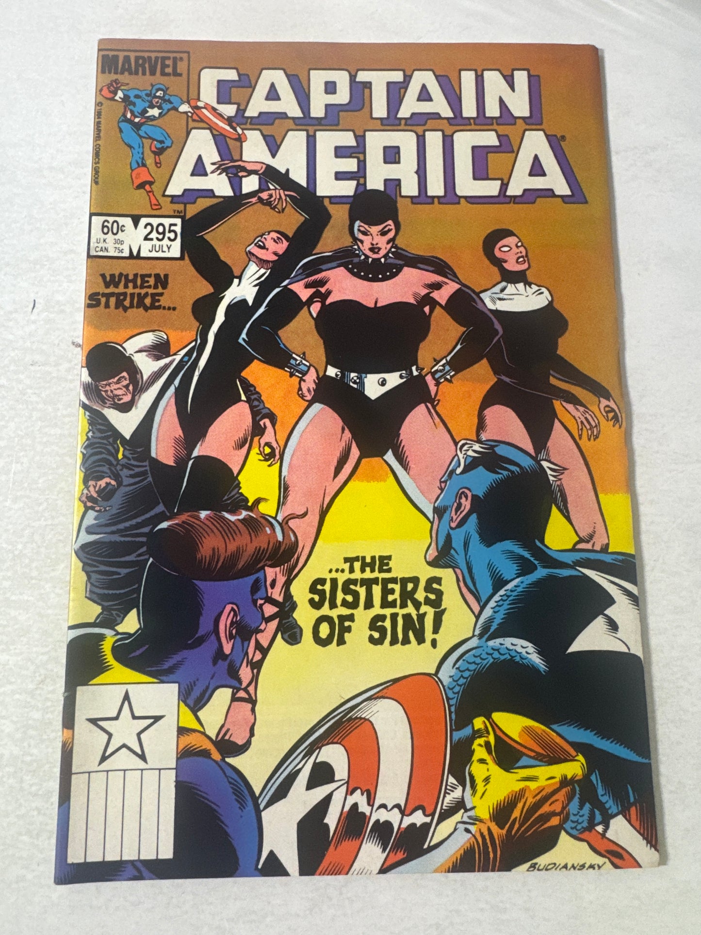 CAPTAIN AMERICA #295 VF