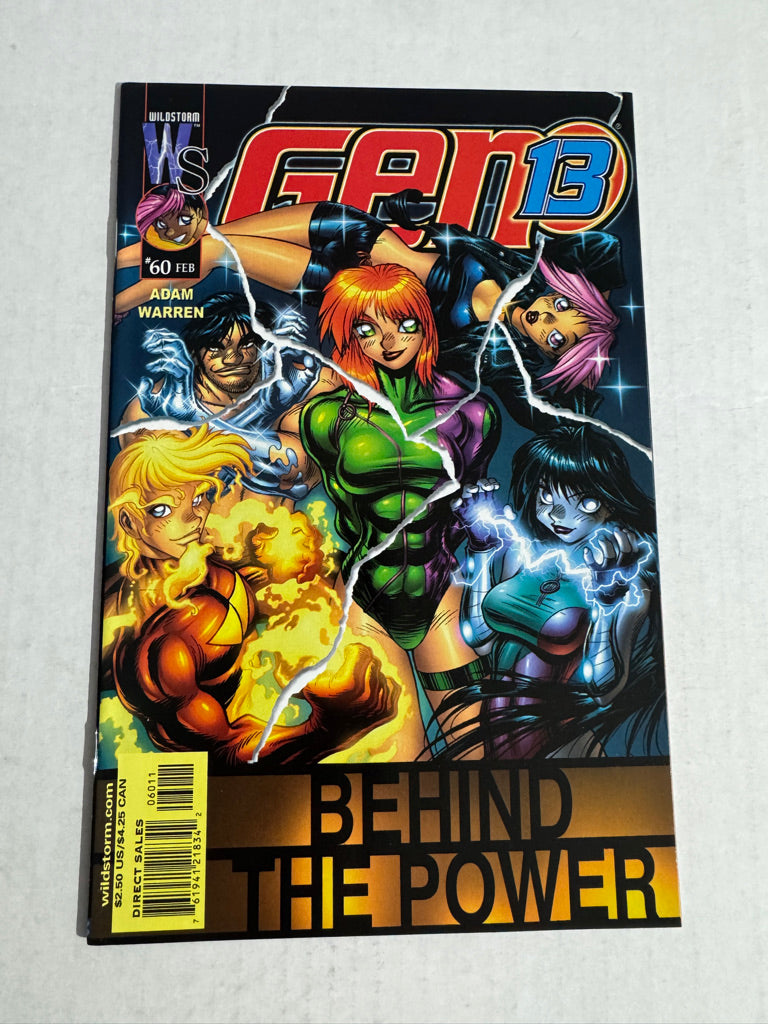 GEN 13 #60 Vol 2 NM Adam Warren Cover