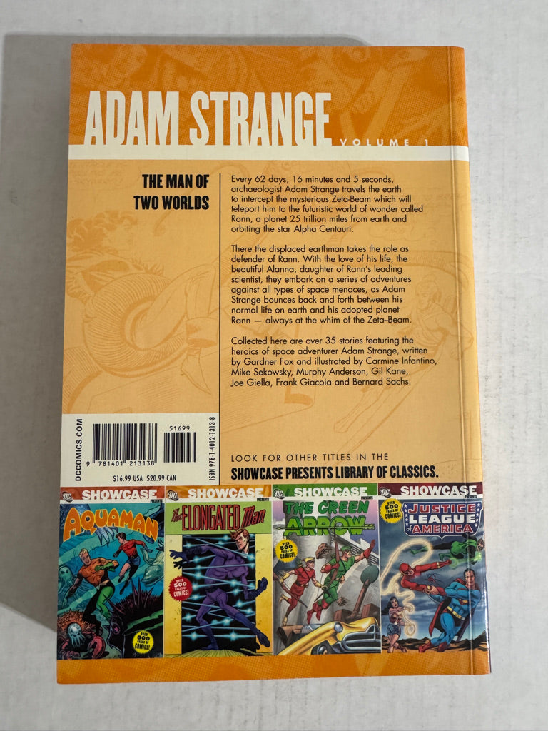 SHOWCASE PRESENTS ADAM STRANGE Vol 1 TPB NM OOP