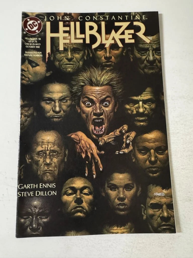 HELLBLAZER #58 VF+