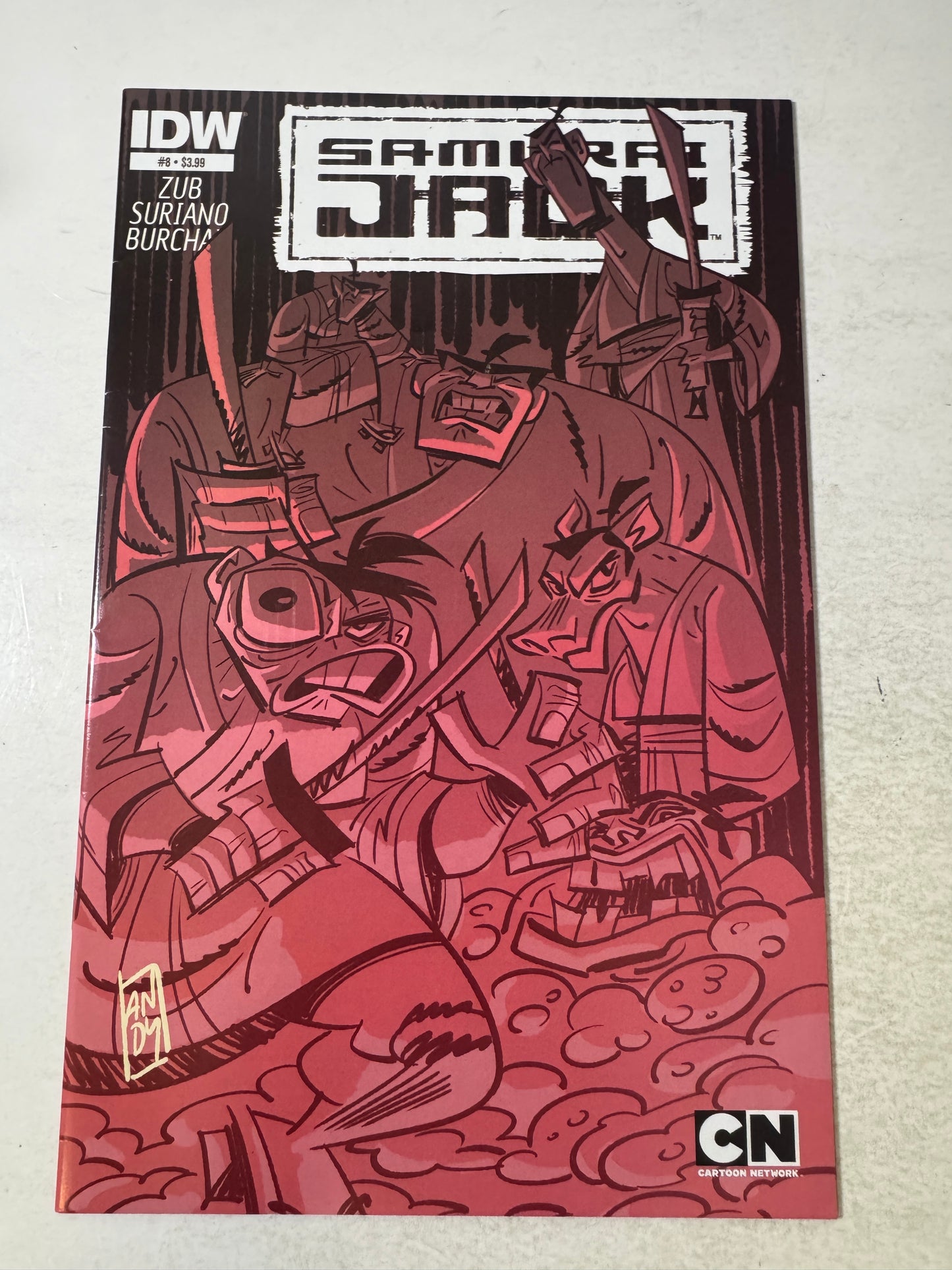SAMURAI JACK #8 VF+