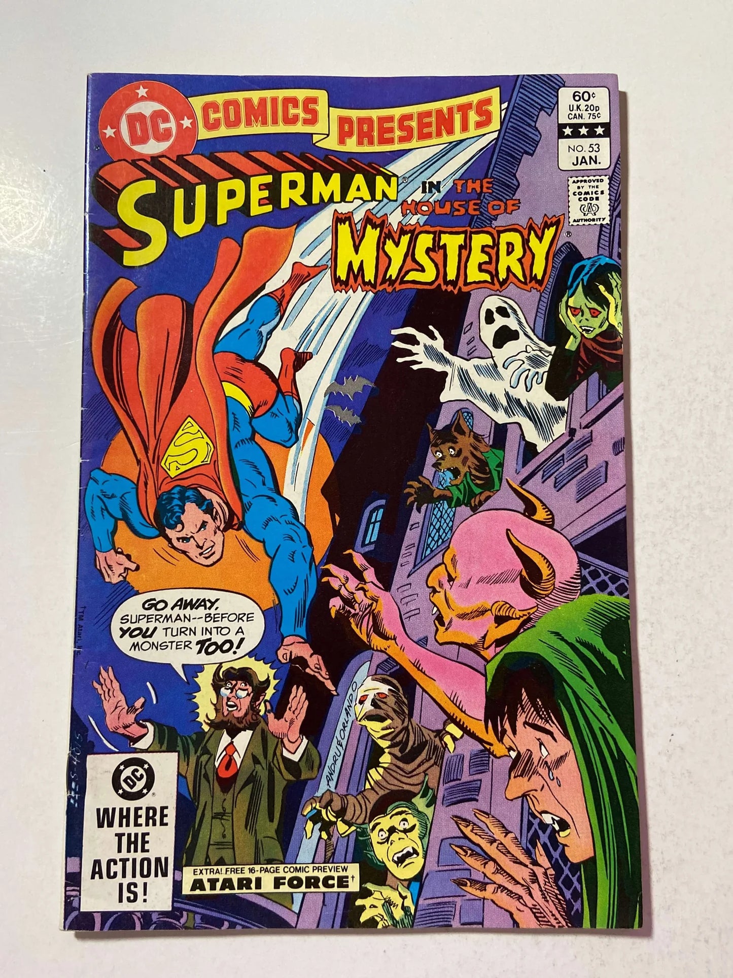 DC COMICS PRESENTS #53 VF