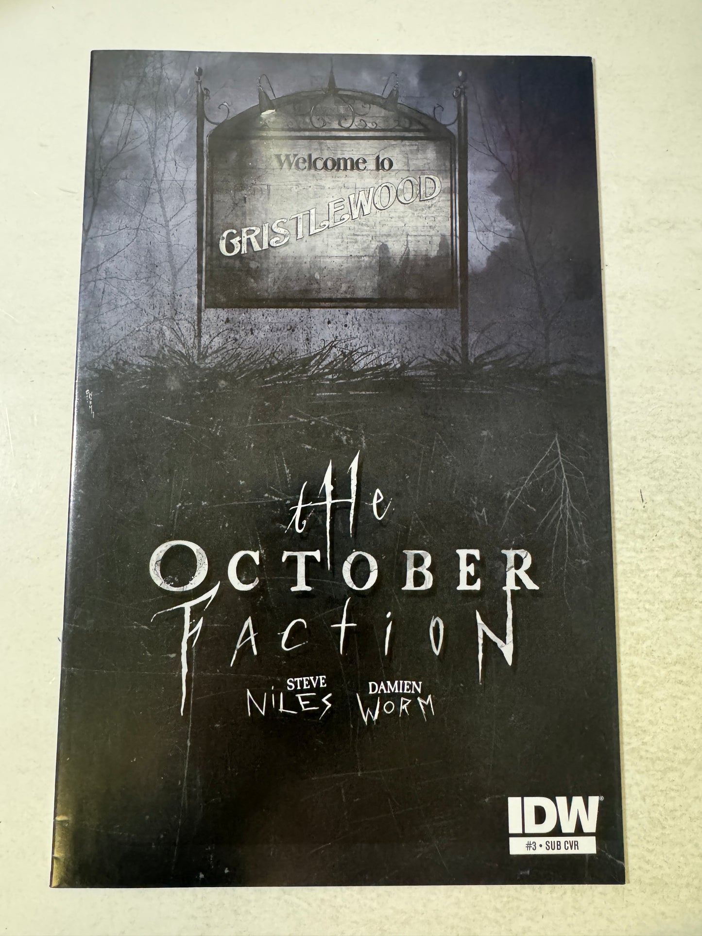 THE OCTOBER FACTION #3 NM SUB Variant