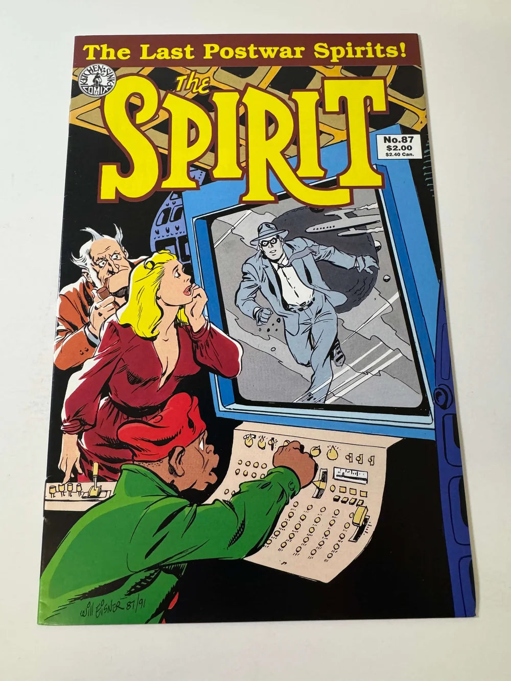 THE SPIRIT #87 VF/NM (Kitchen Sink)