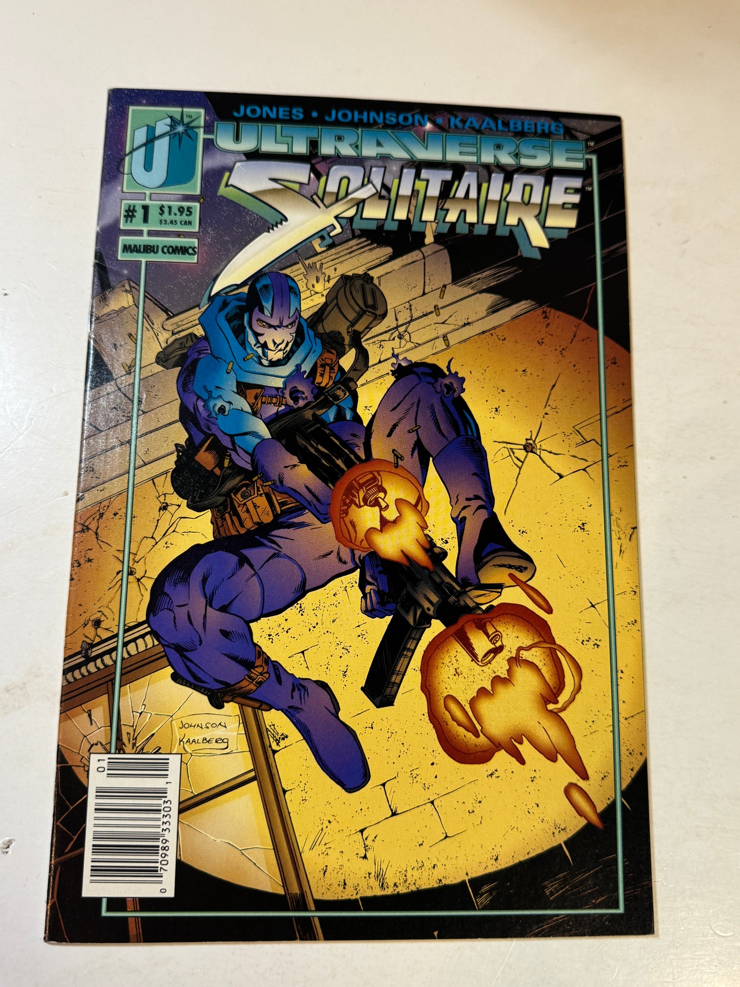 SOLITAIRE #1 VF NEWSSTAND